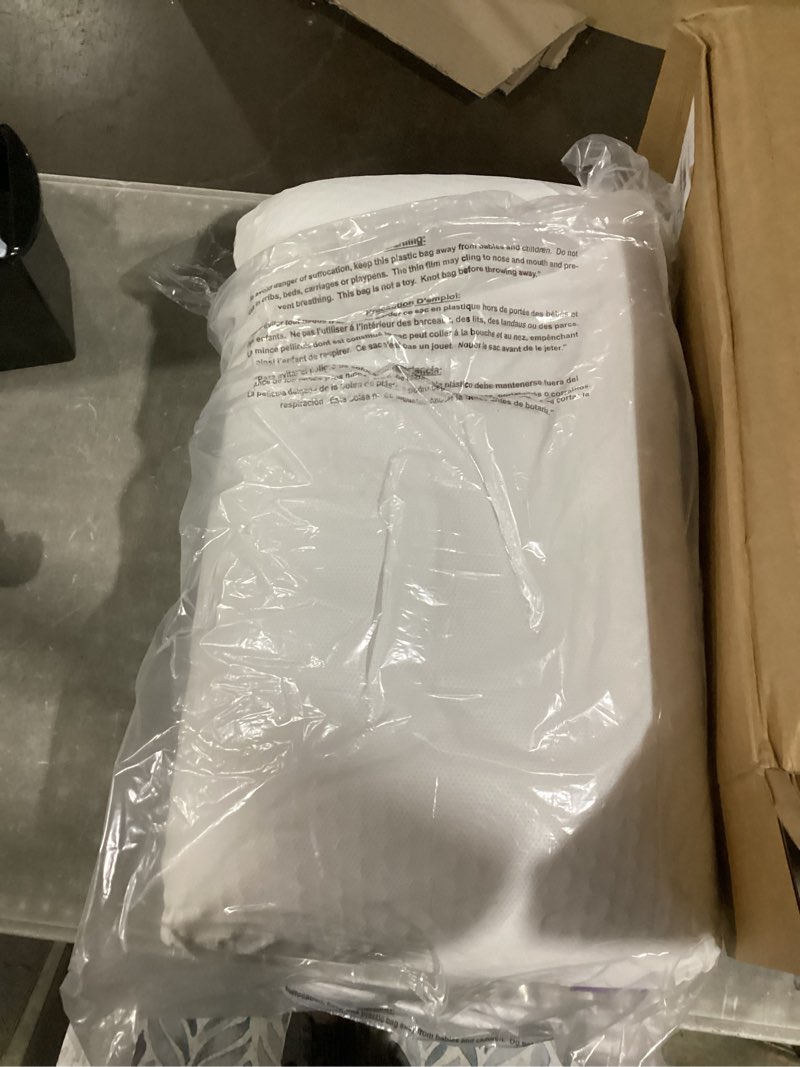 Condition photo showing As Is for Purple Harmony Pillow – Talalay Latex Foam Cooling Pillow for Combo or Side Sleepers, 360º Hex GelFlex Grid for No-Pressure Support and Luxurious Weightless Feel - Standard, Medium Feel, Med Height