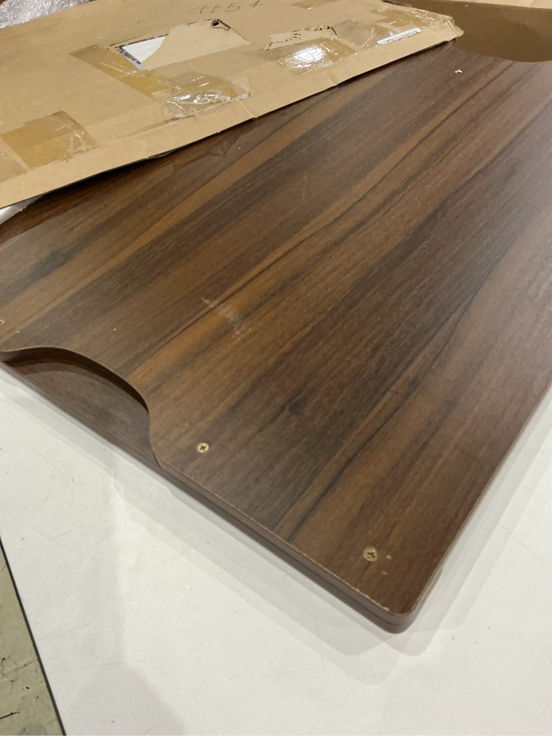 Condition photo showing As Is for custom color melamine laminated particle board/chip board office