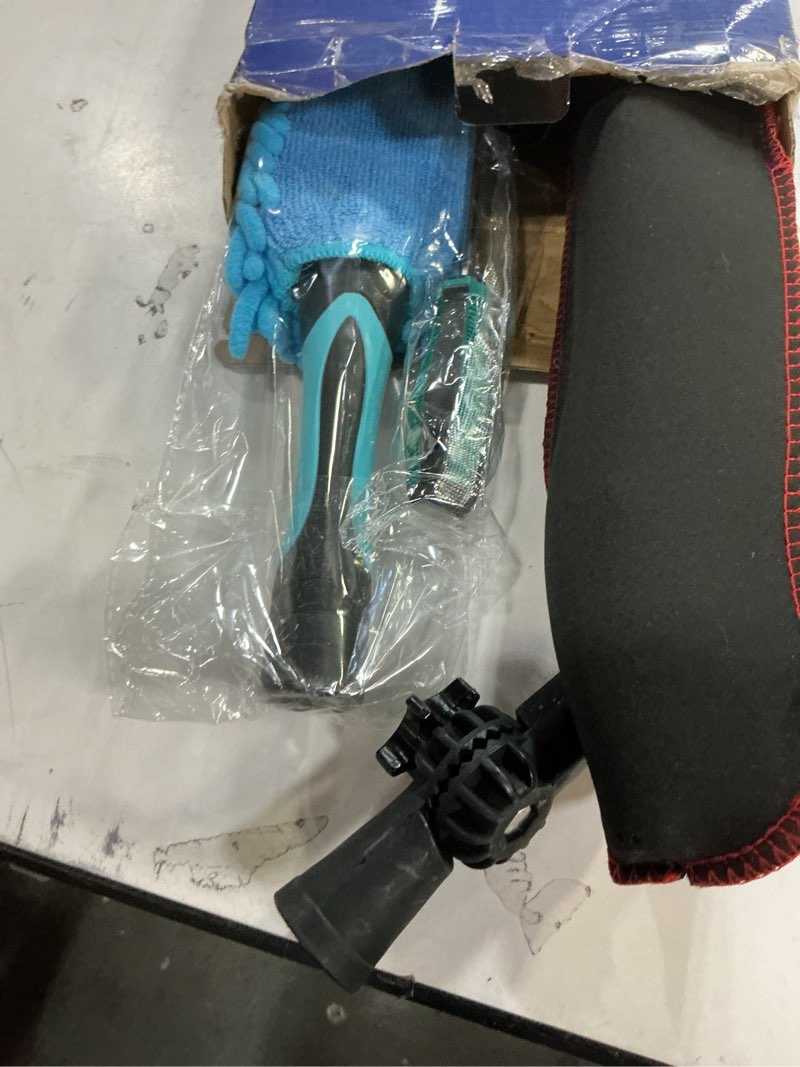 Condition photo showing New/Like New for 30 Foot High Ceiling Duster Kits with 4.7-24 FT Carbon Fiber Extension Pole, Feather Duster, Cobweb Duster, Ceiling Fan Duster, Window Squeegee & Cleaner with Pole 24 Ft 24' 5-set pole