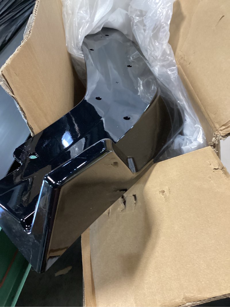 Condition photo showing Good Condition for 3 pcs front bumper lip for ford mustang s650 2024-2025 gt/ecoboost add-on front spoiler splitter no drilling required (glossy black)