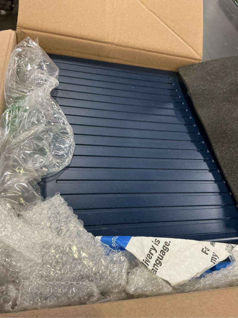 Condition photo showing As Is for FRIGIDAIRE Gallery EFIC255 Countertop Crunchy Chewable Nugget Ice Maker, 44lbs per Day, Auto Self Cleaning, 2.0 Gen, Navy Navy - Nugget Ice