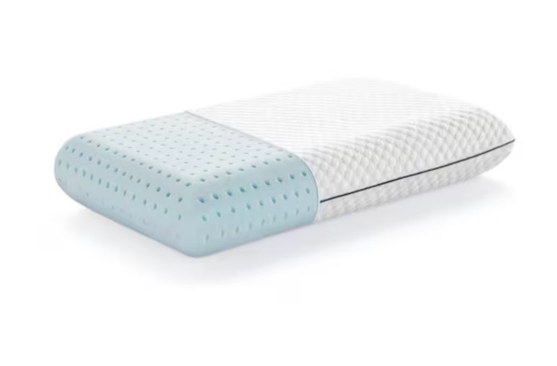 Gel Memory Foam Pillow King Size 1-Pack, for Back, Side, Stomach Sleepers