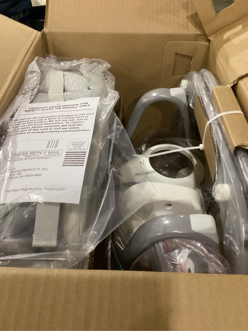 Condition photo showing New/Like New for Graco Soothe My Way with Removable Rocker, Madden - Versatile Baby Swing & Portable Rocker