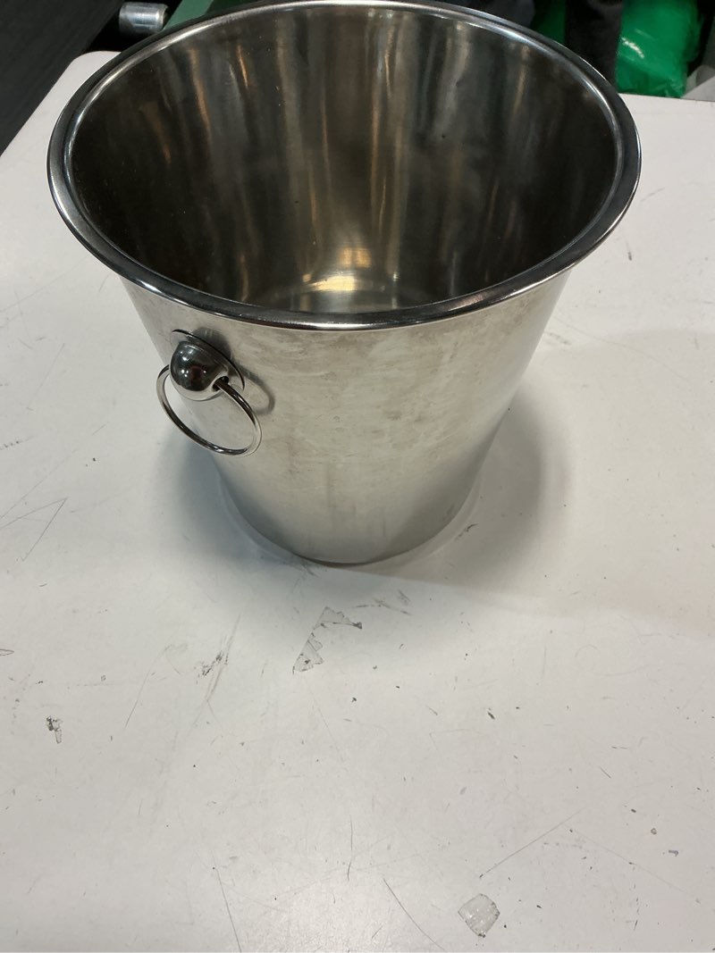 Condition photo showing Good Condition for winco wb-4 4 quart wine bucket medium bucket