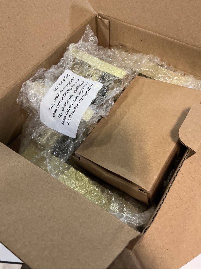 Condition photo showing New/Like New for haidms gold closet door handles, brushed gold passage door handles, zinc alloy brushed brass door ha 6 pack