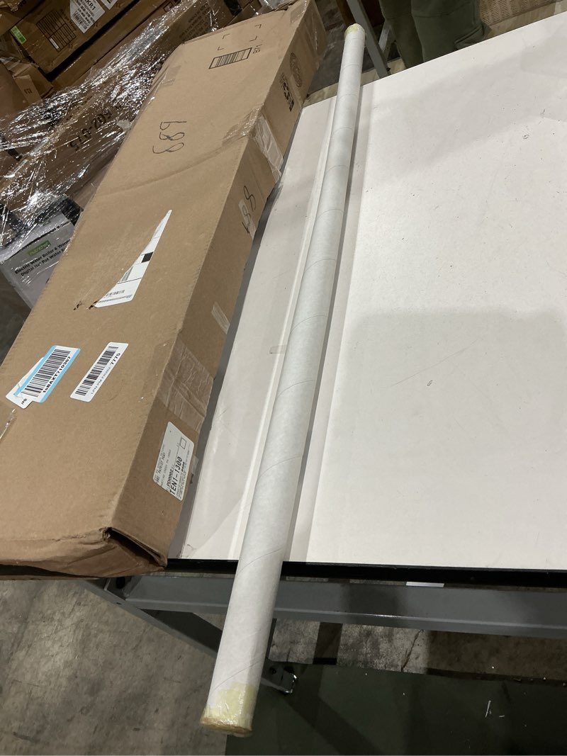 Condition photo showing Good Condition for benjia 40x27 40x30 40x20 poster frame, magnetic light wood wooden frame hanger for photo picutre canvas artwork art print wall hanging (1 pack, 40", white)