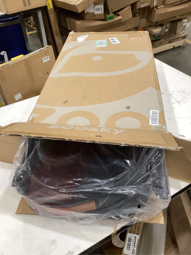 Condition photo showing New/Like New for 3 in 1 Pet Stroller with Removable Carrier, Folding Stroller for Small/Medium Dogs and Cats, Waterproof, All-Terrain, with Sun Shades, Car Seat Dark Gray 3 in 1 Small