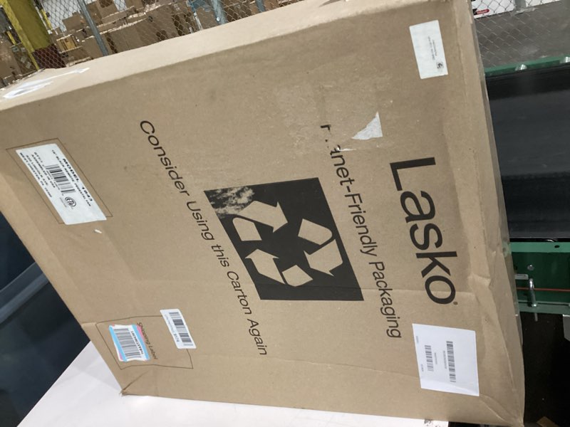 Lasko Oscillating Cyclone Pedestal Fan, Adjustable Height, Timer, Remote Control, 3 Speeds, for Bedr