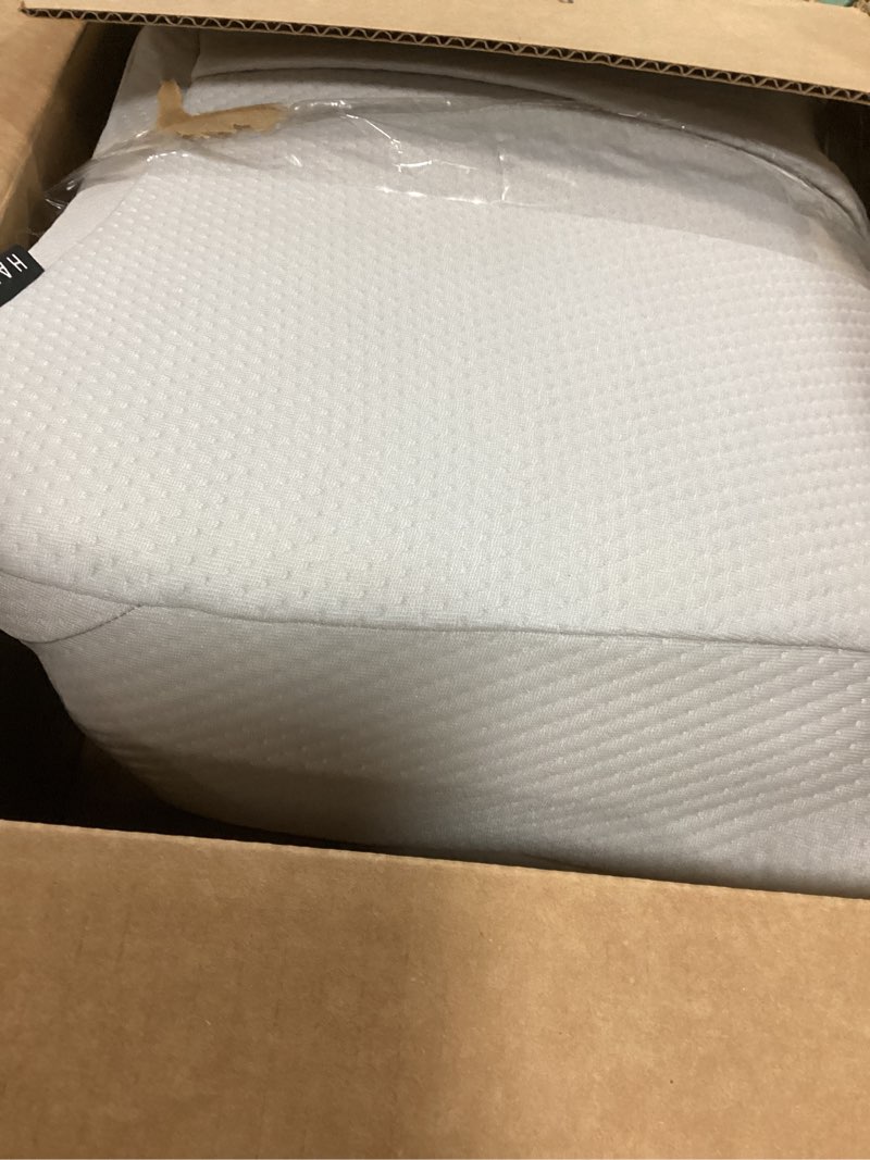 Condition photo showing Good Condition for cervical neck pillow - cooling pillow for neck pain relief, ergonomic side sleeper pillow for sleeping, contour orthopedic memory foam pillows for back & stomach sleepers with pillowcase