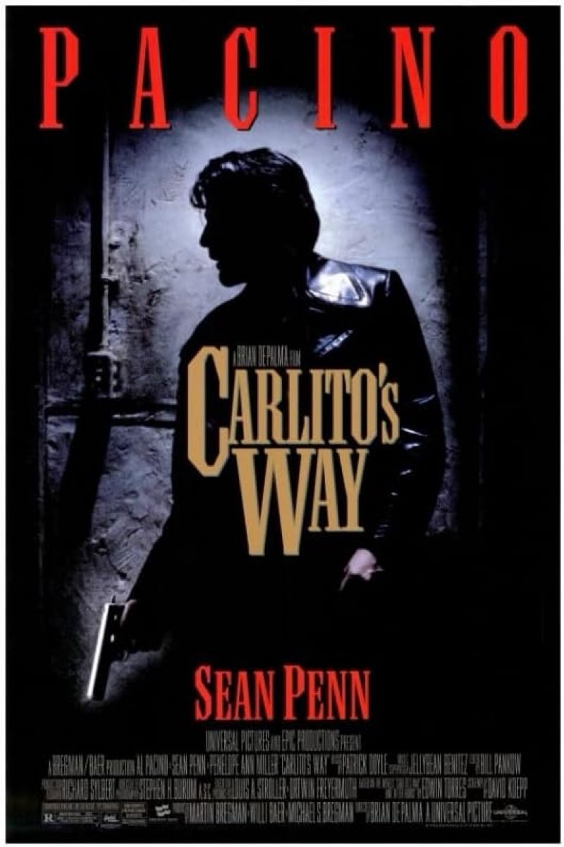 carlito's way movie poster print (27 x 40)