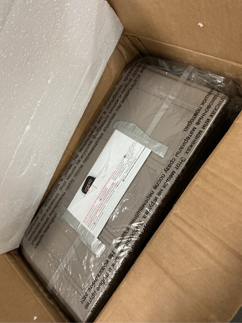 Condition photo showing As Is for duraflame INFRARED QUARTZ ELECTRIC STOVE HEATER DFI-591-05  FRENCH GRAY