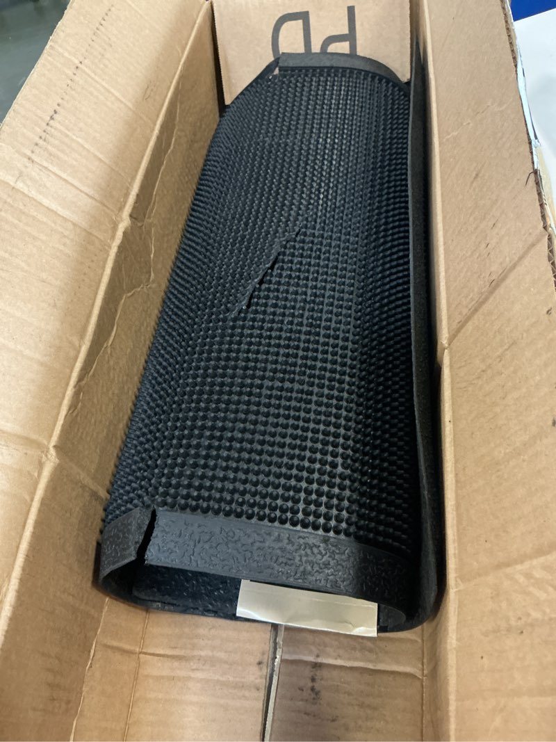 Condition photo showing As Is for (Damaged)DII Rubber Doormats Collection All Weather, 18x30, Knobby Knobby 1'6\" x 2'6\" (Rectangular)