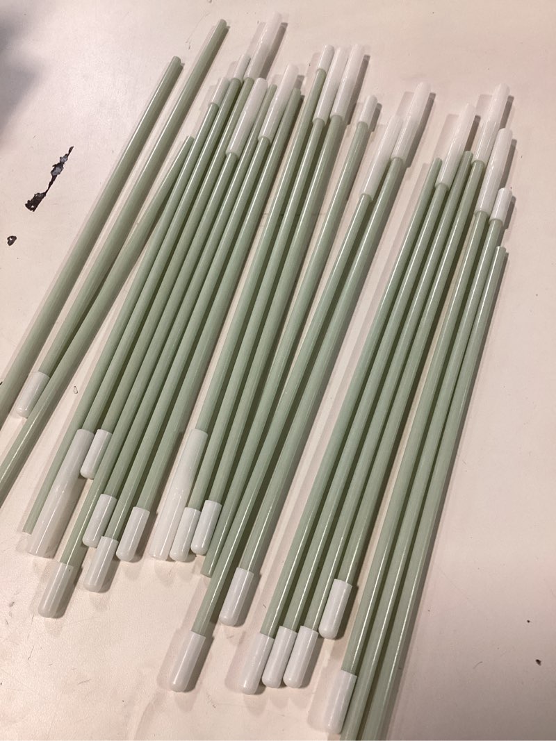Cleaning Swab,200PCS Anti-Static Foam Cleaning Swabs Round Tip Cleaning Stick for 3D Printer/Disk/Lens Sponge Stick Foam Tip Cleaning Swab(incomplete)