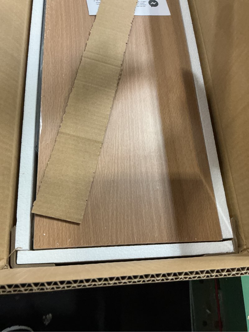 Condition photo showing New/Like New for inhabit union 31.5in floating shelves for wall, wall mounted shelves for decor storage set of 2, floating shelf for bedroom, bathroom, living room and kitchen?beech? beech 31.5 inch