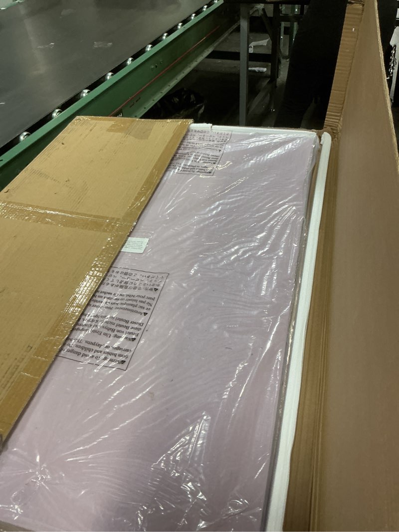 Condition photo showing Good Condition for Tektalk Flannelette Covered Jigsaw Puzzle Table with Integrated Adjustable Stand & Cover, 3-Tilting-Angle Wooden Plateau Portable Puzzle Board with 6 Sorting Drawers, for Up to 1500 Pieces - Purple