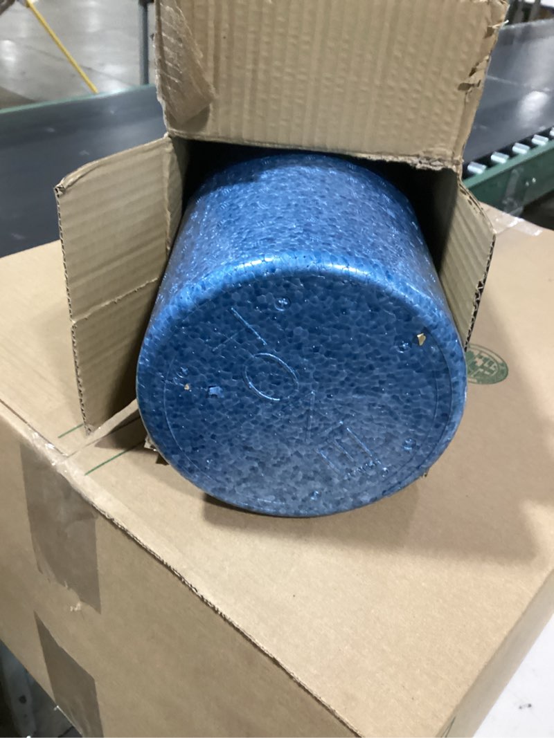 Condition photo showing Good Condition for Tone Fitness High Density EPP Foam Exercise Foam Roller for Yoga, Pilates, Stretching, Massage, and Recovery | Multiple Sizes and Colors 24 Inch Blue