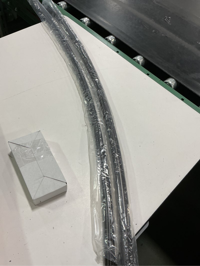 Condition photo showing New/Like New for Curved Shower Curtain Rod For Bathroom 38-72 Inches, Adjustable Length, Curved Shower Rod, Metal Rods&Brackets, Round Shower Curtain Rods, Rotate Bracket For Large Shower Space, Need Drilling, Bronze