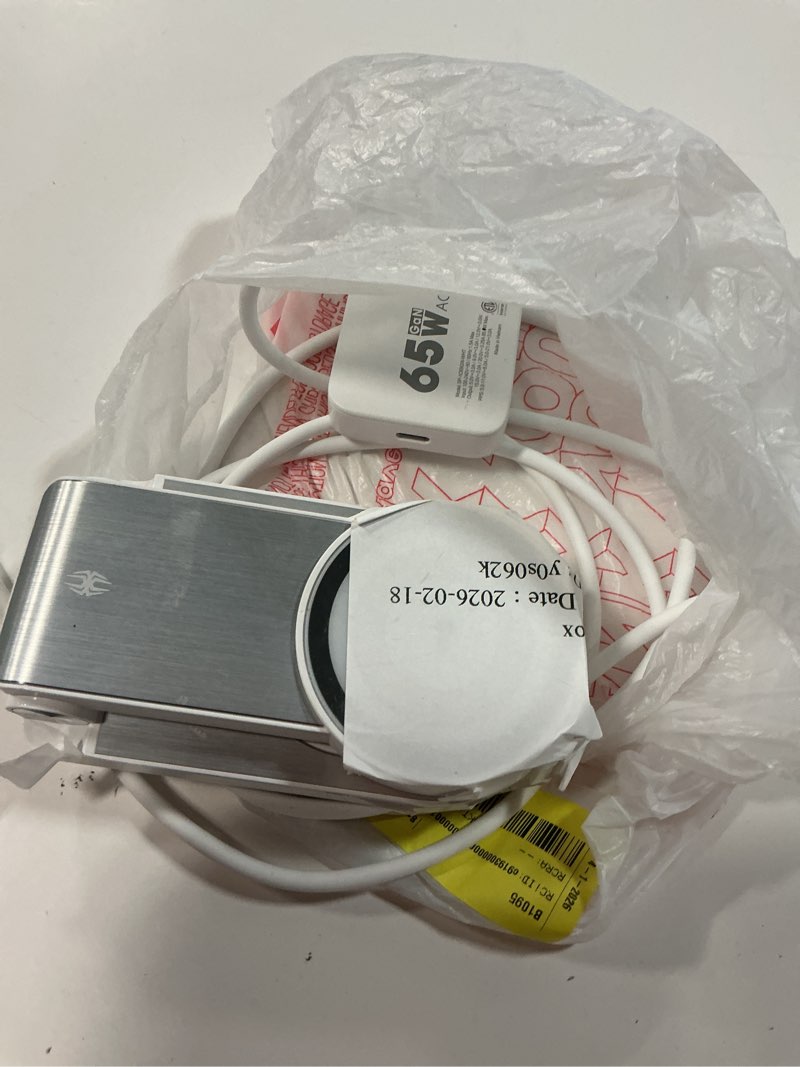 Condition photo showing As Is for spider 5-in-1 magnetic wireless charging stand