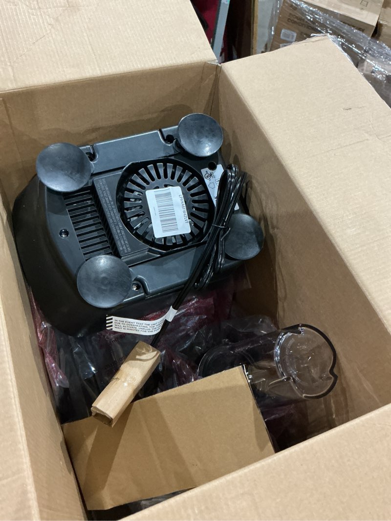 Condition photo showing As Is for ninja kitchen system | 8-cup food processor bowl & 72 oz. blender all-in-one | with (2) 16 oz. to-go cups | for smoothies, ice crushing, dough & more | 1500 watt | black | bl770 pitcher + bowl + (2) 16-oz. cups