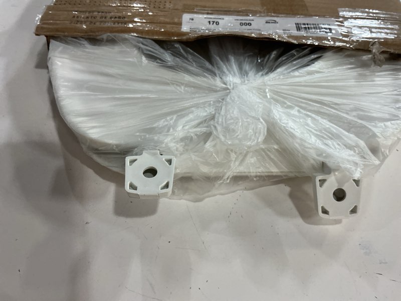 Condition photo showing Good Condition for bemis 170 durable plastic toilet seat, elongated, white