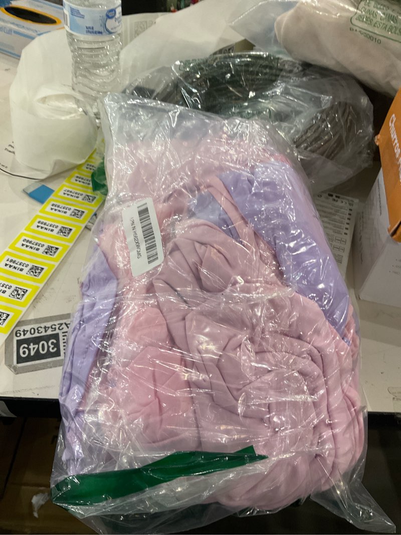 Condition photo showing New/Like New for Arch Backdrop Cover Set of 2 Pink Purple Double-Sided Wedding Arch Covers Spandex Backdrop Stand Cover for Birthday Party Bridal Baby Shower Banquet Decoration 6FT 7.2FT 6FT+7.2FT Purple Pink