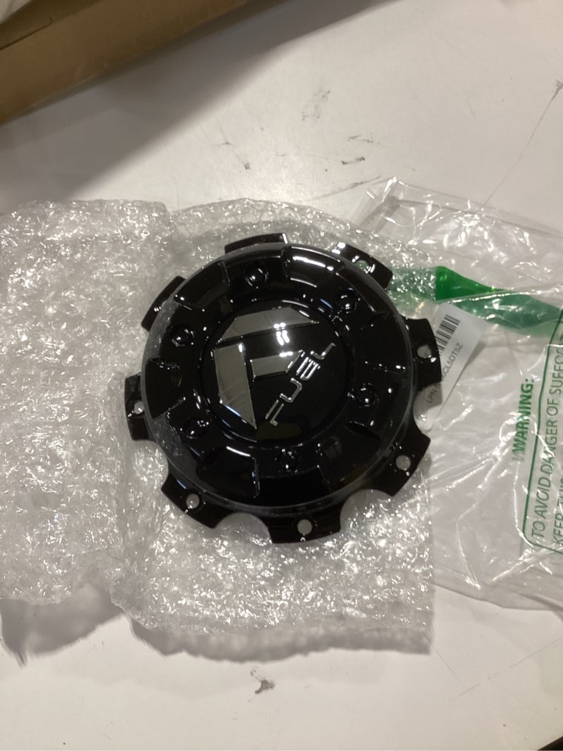 Fuel 1PC FUEL BLACK DUALIE CAP-FRONT - 1002-43B