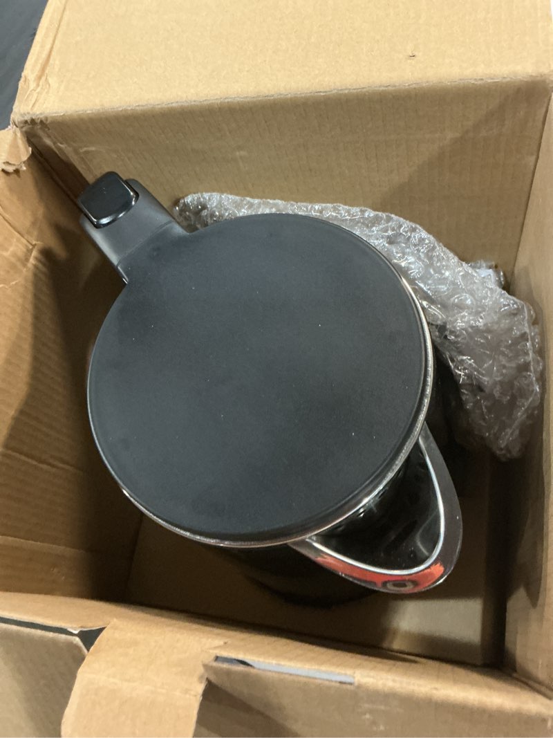 Condition photo showing Good Condition for Electric Kettle 1.0L 1200W, 7 Temp Settings, 4H Keep-Warm, Fast-Boil Stainless Steel Electric Tea Kettle, 120V Water Boiler with Auto-Shut Off, Cool Touch PP Exterior for Home Office, Black