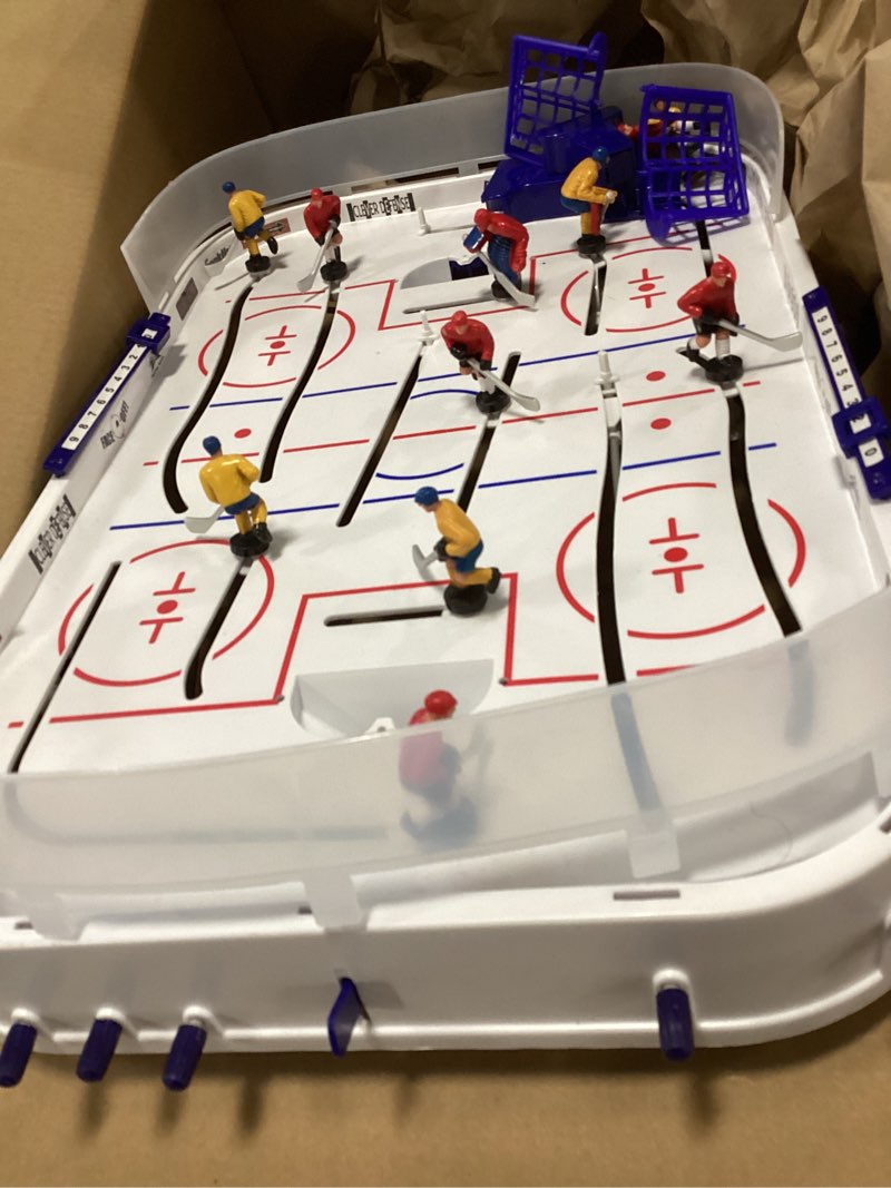 Condition photo showing Good Condition for Franklin Sports Table Top Rod Hockey Game Set - Perfect Hockey Toy + G