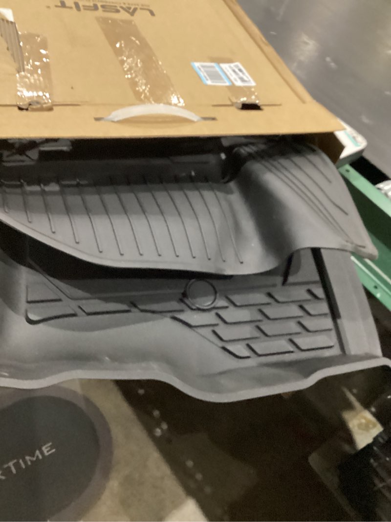 Condition photo showing Good Condition for LASFIT Front Floor Mats 2019-2026 for Chevrolet Silverado/GMC Sierra 1500, 2020-2026 Chevy Silverado/GMC Sierra 2500HD 3500HD, Crew Cab/Double Cab, All Weather TPE Floor Liners, 1st Row Only 2019-2026 | For Chevrolet Silverado/Sierra 1500 2500HD 3500HD | Crew Cab/Double Cab