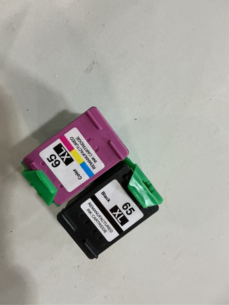 Condition photo showing Good Condition for teino remanufactured ink cartridge replacement for hp 65 65xl 65 xl use with hp envy 5055 5052 5058 deskjet 3755 2655 3752 3720 3722 3723 3758 2652 2622 2624 printer (black tri-color, combo pack)