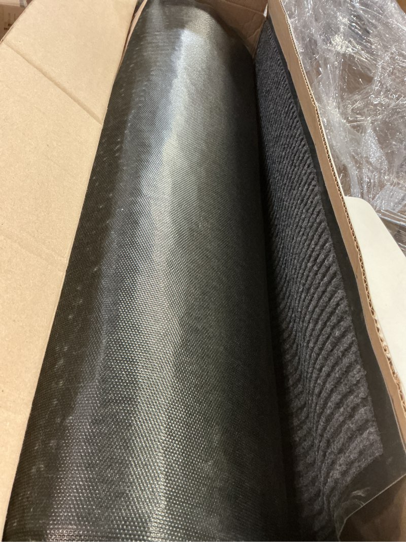 Condition photo showing Good Condition for MYFAMIREA Commercial Floor Mat 3' x 6' Extra Large Front Door Industrial Rug Heavy Duty Brush Step Entrance Mat Weather Utility Rug with Non Slip Rubber Backing Low Profile for Entryway, Charcoal Grey 3 x 6 Feet Charcoal Grey