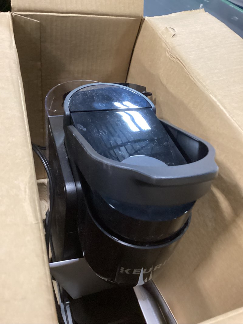 Condition photo showing As Is for Keurig K-Express Single Serve K-Cup Pod Coffee Maker, 3 Brew Sizes, Strong Button Feature, 42oz Removable Reservoir, Black