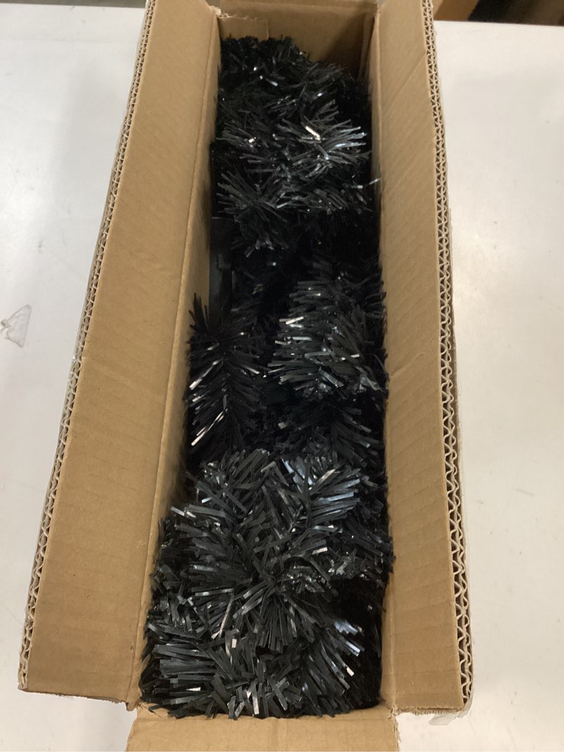 Condition photo showing Good Condition for 3 Ft Artificial Christmas Tree for Tabletop, Mini Xmas Tree with Plastic Stand for Indoor Outdoor Holiday Home Party Christmas Halloween Decorations Black