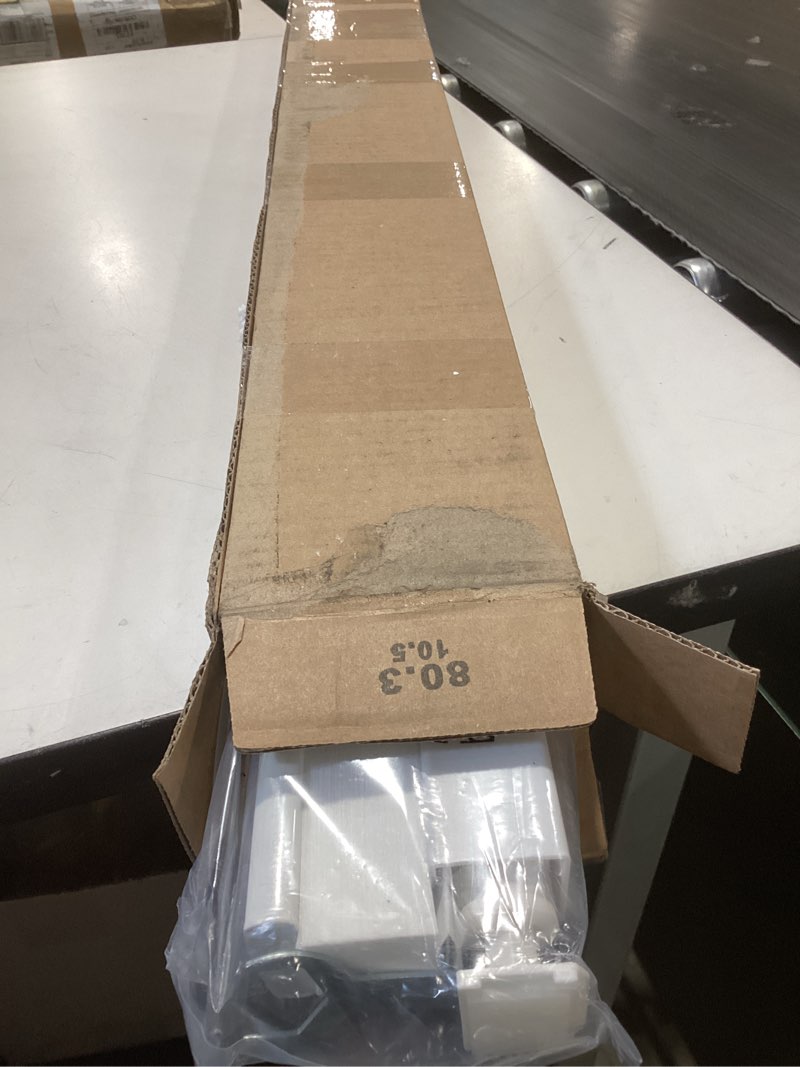 Condition photo showing New/Like New for lazblinds cordless cellular shades, no tools no drill light filtering honeycomb shades pleated blinds for windows, 32'' w x 48'' h, white light filtering-white 32'' w × 48'' h