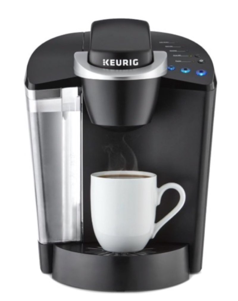 Keurig K50 The All Purposed Coffee Maker, 8 ounces, Black (missing parts)