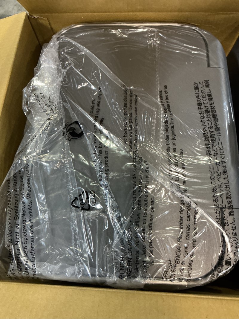 Condition photo showing New/Like New for simplehuman 45 l metallic silver plastic/stainless steel rectangular trash can