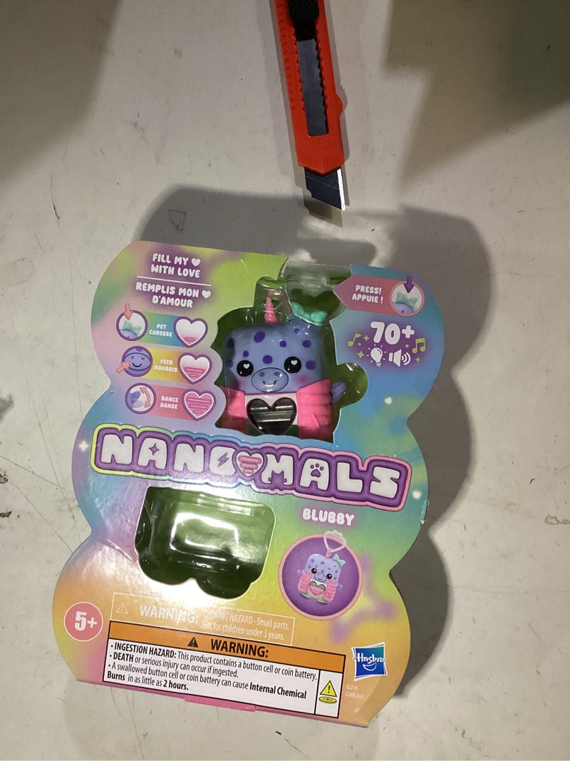 Condition photo showing As Is for Blubby The Narwhal, Electronic Pet Narwhal Toy, 70+ Responses, Interactive Fidget Toys for Girls & Boys Ages 5+ ?