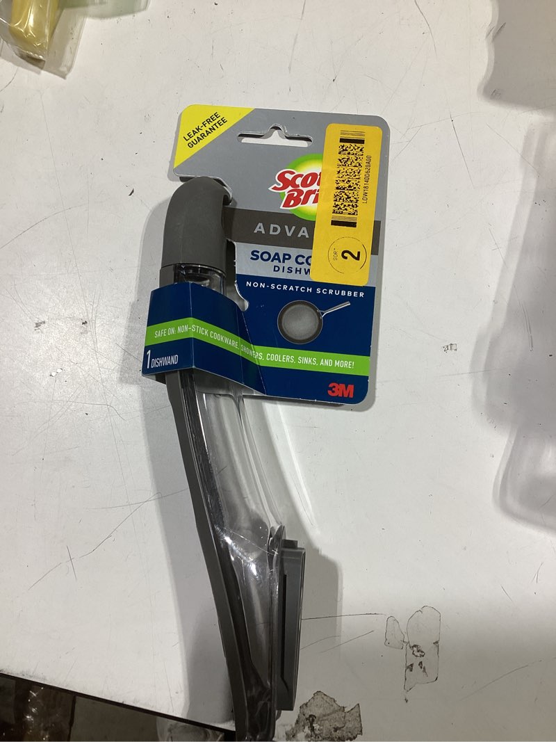Condition photo showing Good Condition for Scotch-Brite Soap Control Stay Fresh Non-Scratch Dishwand  1 Dishwand Total/ Missing Sponge