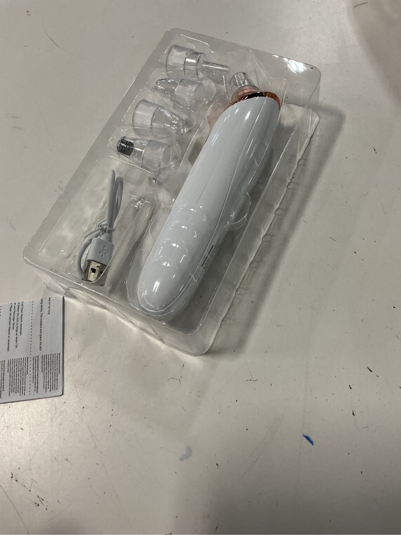 Condition photo showing New/Like New for blackhead remover vacuum pore cleaner with camera -amzgirl beauty device with 3 adjustable suction power and 5 replacement probes usb rechargeable