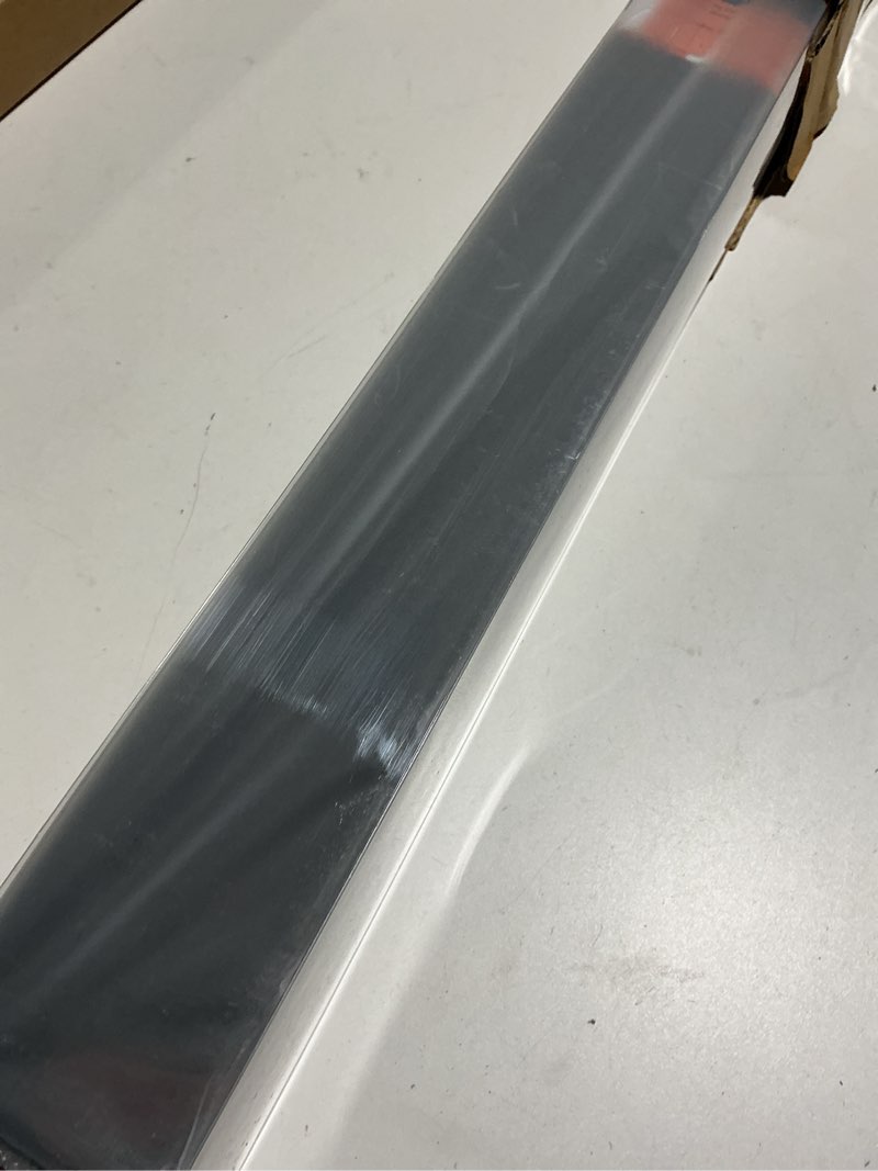 Condition photo showing As Is for Cordless Blackout Roller Shades Blinds for Windows Free-Stop,Pull Down Room Darkening with Valance,Thermal Insulated Woven Fabric Window Door Blinds for Home,Office,Black 35" W x 72" H 35"W x 72"H Black