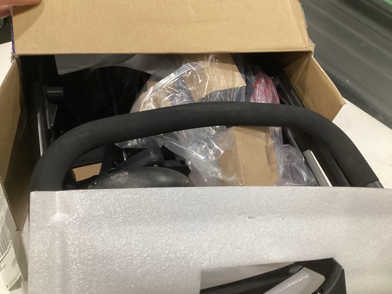 Condition photo showing As Is for Chicco KeyFit Caddy Frame Stroller, Accepts All Chicco Infant Car Seats, Adjustable Handle, Parent Tray | Black/Black, USED