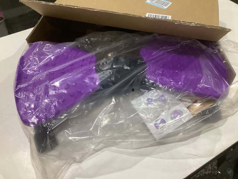 Condition photo showing Good Condition for (440 lbs weight capacity) waist twister, waist twister machine exercise fitness tool, twist machine for slim waist and core, with smart led digital display, 20db ultra-quiet for women men purple