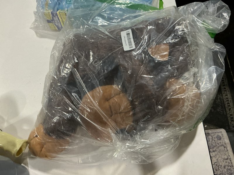 Condition photo showing As Is for yunnasi large stuffed monkey giant monkey stuffed animal big gorilla plush toy for kids and girlfriends (31.5 inches) 80cm