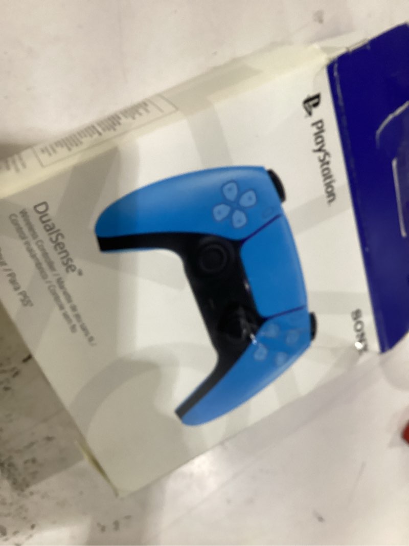 Condition photo showing As Is for playstation dualsense® wireless controller - starlight blue