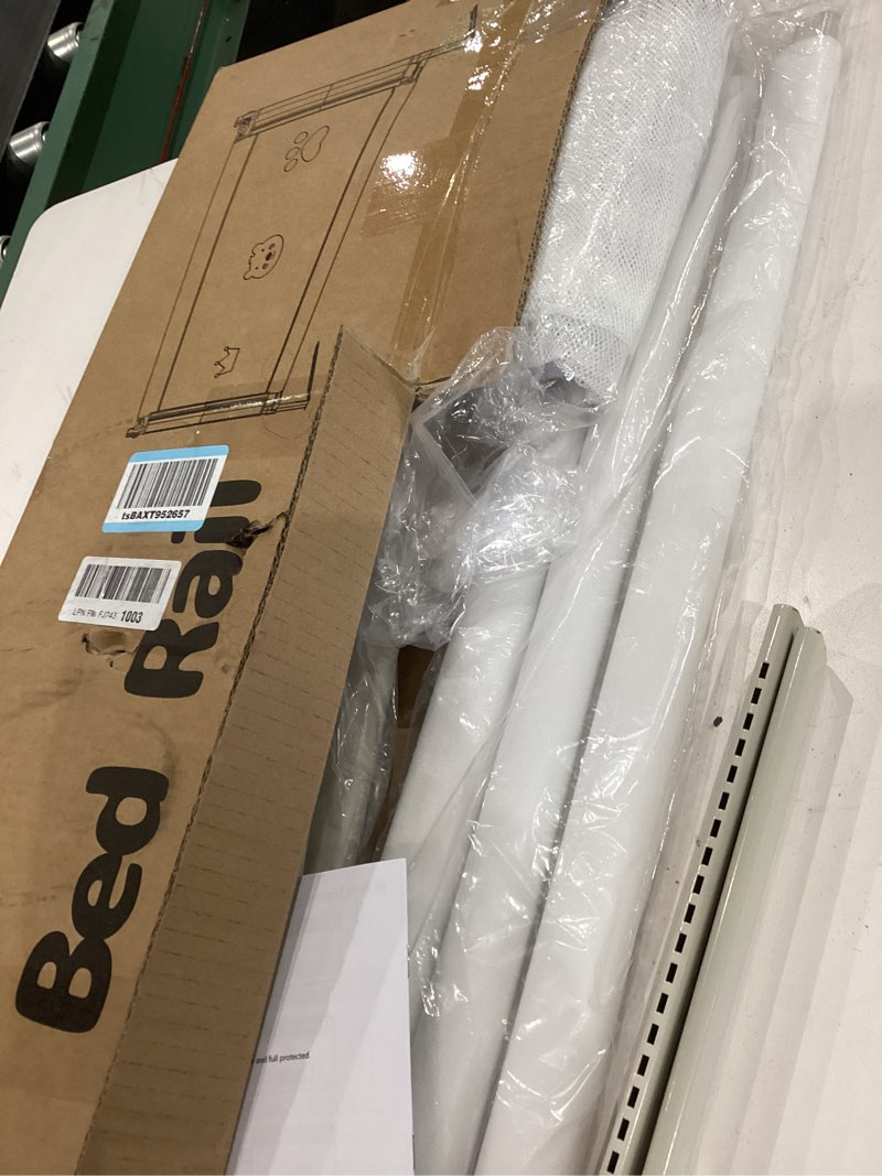 Condition photo showing Good Condition for height adjustable bed rail for toddlers, kids safety baby bed rail for twin/full/king/queen size bed (1 side, 78.7 inch) 1 (1 side ) 79.9 inch