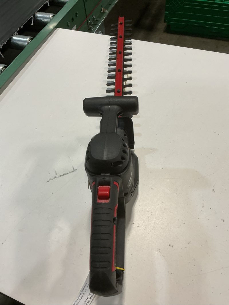 Condition photo showing As Is for hyper tough 3.7-amp 20 in. corded electric hedge trimmer ht21-401-002-02 [new]