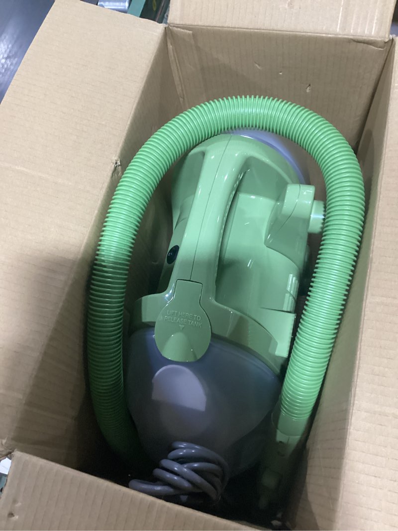 Condition photo showing Good Condition for bissell little green multi-purpose portable carpet and upholstery cleaner, car and auto detailer, with exclusive specialty tools, green, 1400b