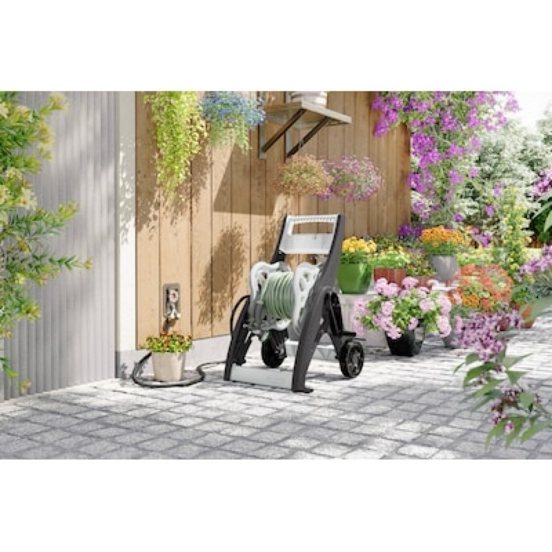 suncast hosemobile plastic 175-ft cart hose reel