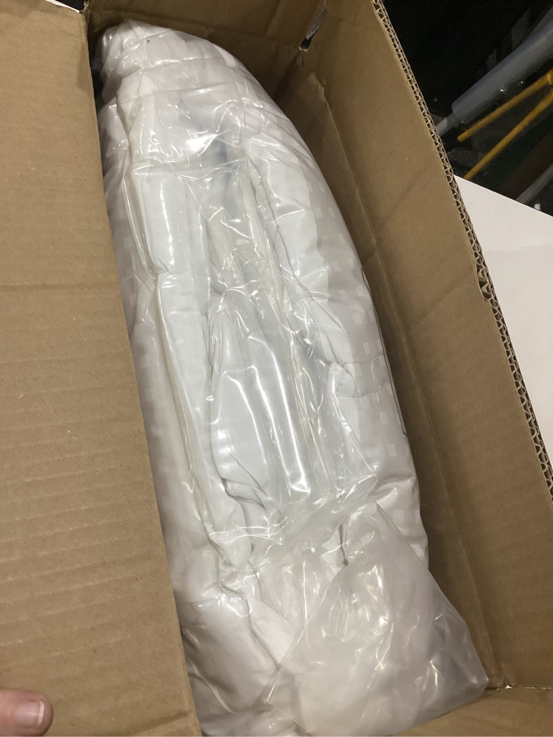 Condition photo showing New/Like New for easeland olympicqueen mattress pad pillow top mattress cover quilted fitted mattress protector cotton top 8-21" deep pocket expanded mattress topper (66x80 inches, white) white super queen