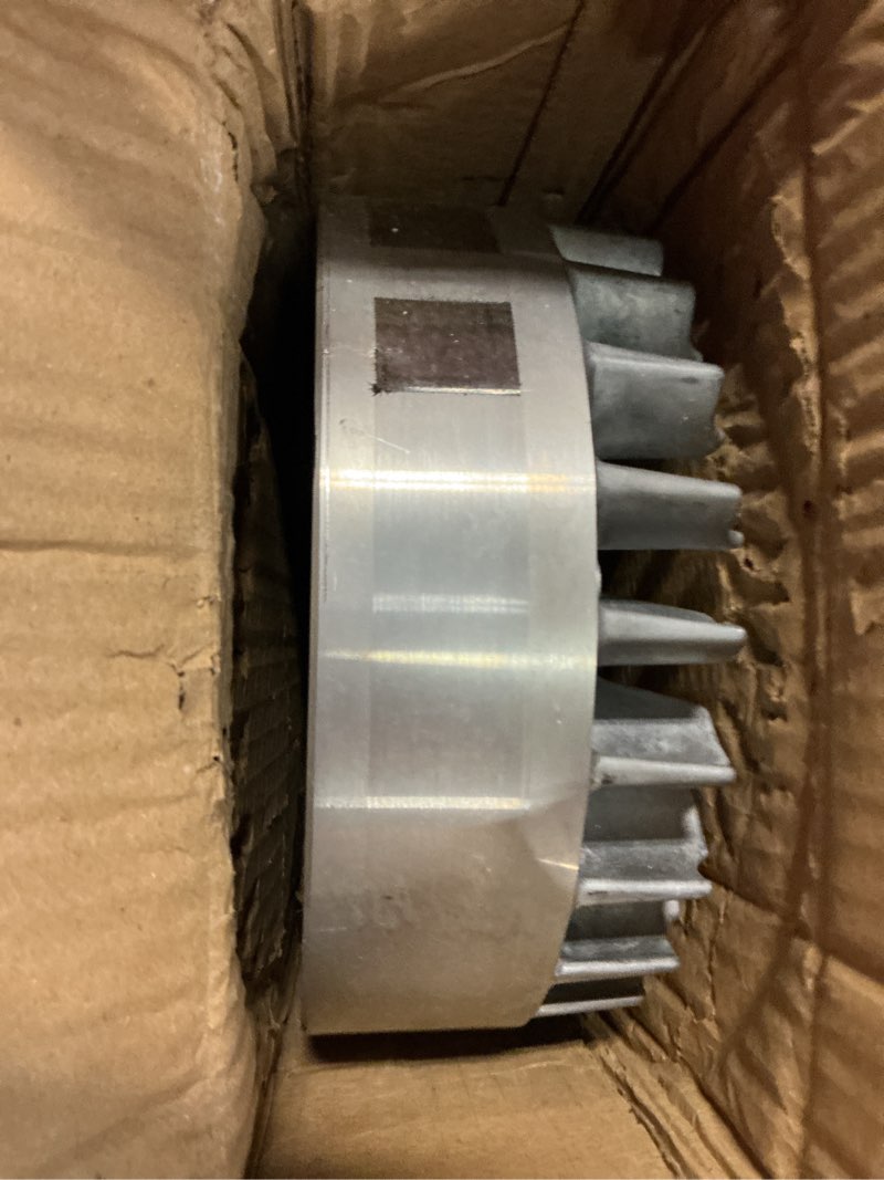 Condition photo showing Good Condition for hiaors aluminum flywheel 10krpm for predator 212cc 200cc 224cc non hemi ghost 69730 69736 196cc bsp tilly engine coleman mini bike ct200u bt200x ct200u-ex gx160 gx200 6.5hp minibike performance parts